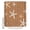 Brown, variant on Vintage Navy Blue Starfish Bathroom Shower Curtains with 12 Hooks Polyester Waterproof Shower Curtain for Stalls and Bathtubs Summer Coastal Beach Marine Decorative Bathroom Curtain 66x72 Inches