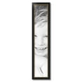 thumbnail image 2 of ArtToFrames 7x36 inch Black Velvet with Gold Picture Frame, Black MDF Poster Frame (4690), 2 of 7