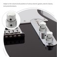 thumbnail image 3 of BESTYASH 2Ud Perilla Profesional De Volumen Para Potenciómetro Plata Accesorio De Guitarra, 3 of 7