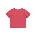 thumbnail image 2 of Athletic Works Girls Active Twist Front T-Shirt, Sizes 4-16 Plus, 2 of 4