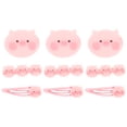 thumbnail image 3 of 9pcs Encantador cerdo Horquillas Pretty Dibujos animados Horquillas Creativas Historieta Cerdo Horquillas, 3 of 4