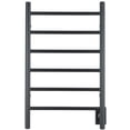 thumbnail image 1 of Ancona Comfort 6 Wall Mount Plug-In and Hardwire Towel Warmer in Matte Black, 1 of 7