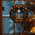 thumbnail image 5 of Matoen Christmas Nativity Story Acrylic Ornaments, Christian Jesus OrnamXmas ent Nativity Scene Hanging Ornaments Tree Ornaments Religious Gift for Family(Classic), 5 of 6