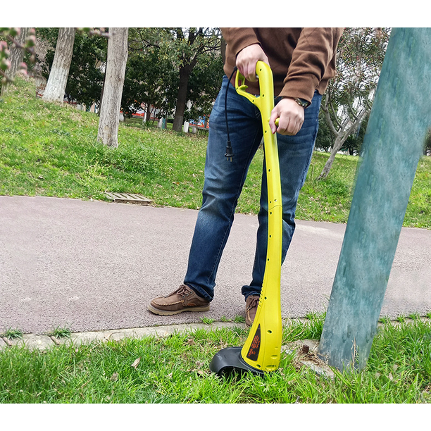 Hweilai Small electric lawn mower household plug in lawn mower lawn mower outdoor yard mower