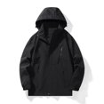 thumbnail image 2 of Women’s Waterproof Rain Jacket Lightweight Outdoor Windbreaker Rain Coat Shell for Hiking, Travel, 2 of 3