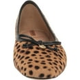 thumbnail image 2 of Sam Edelman Meadow Tan Multi Slip On Bow Detailed Squared Toe Ballet Flats (Tan Multi, 5), 2 of 6