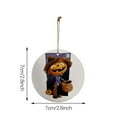thumbnail image 3 of Leutsin 30PC Vintage Pumpkin Scene Halloween Tree Ornament Funny Pumpkin Decor DIY, 3 of 9