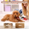 thumbnail image 2 of 3-in-1 Dog Grooming Vacuum Cordless Pet Hair Remover with Vacuum Suction for Dogs Cats, 2 of 7