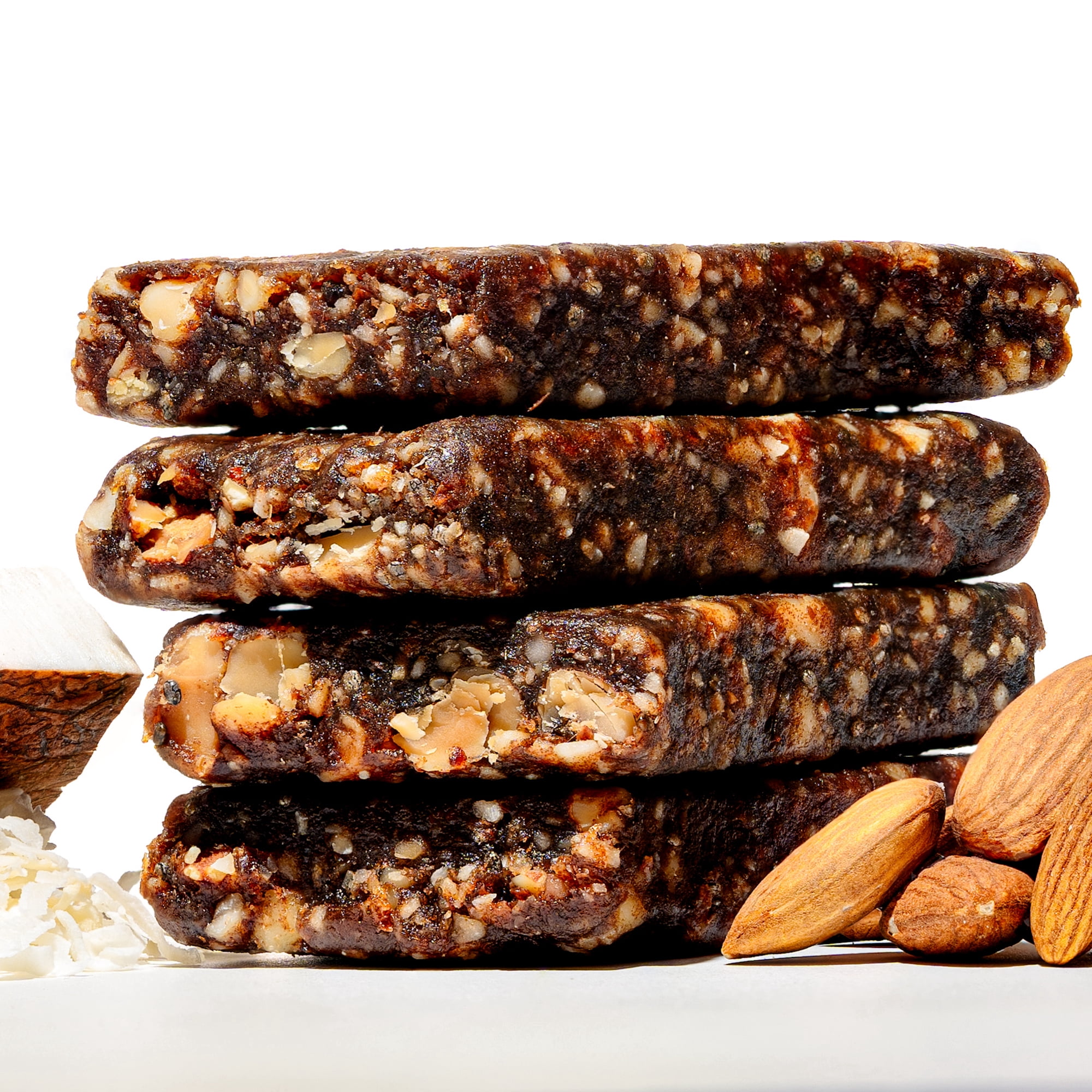 Organic Coconut Fruit & Nut Bar, Jonesbar, Certified Organic & Kosher, Gluten Free, Vegan, 12 Count (Pack of 1)