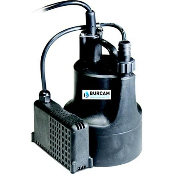 Burcam 300506S 0.16 HP Utility Pump Automatic Dewatering