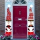 thumbnail image 5 of Decoraciones de Navidad Al Aire Libre Puerta de Navidad, Decoración Del Festival, Bandera de Navidad, Pared Familiar, Decoración de Fiesta de Navidad Interior Y Exterior Decoraciones de Navidad Interi, 5 of 6
