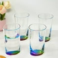 thumbnail image 2 of Kitchen Utensil Set Oval Halo Acrylic Glasses Drinking Set of 4 Hi Ball (15oz), Plastic Drinking Glasses, BPA Free Cocktail Glasses, Drinkware Set, Plastic Water Tumblers,Kitchen Towel Holder, 2 of 5