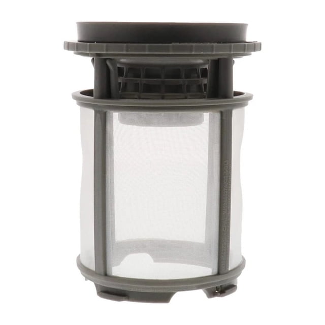 NATEFEMIN Dishwasher Pump Filter for Whirlpool W10872845 ABS Material Fine Mesh Easy Install Appliance Repair Solution