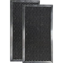 Air Filter Factory Replacement for W10120840A Whirlpool Microwave Hood Charcoal Filter Set 2-Pack