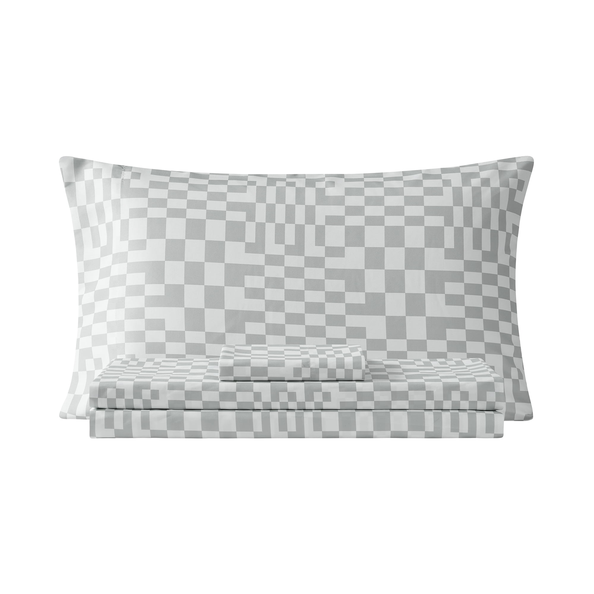 Bco Home 5-Piece Cooling Technology Gray Comforter and Sheet Set, Full