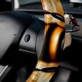 thumbnail image 5 of Honeybee 14.5 Inch Printing PVC Leather Car Wheel Covers Steering Wheel Covers Auto Accessories, 5 of 6