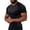 Black, variant on WIZUTIZ Mens Workout Gym Muscle Shirts Short Sleeve Casual Basic Tee Shirt Summer Basic Lightweight Pullover Bodybuilding