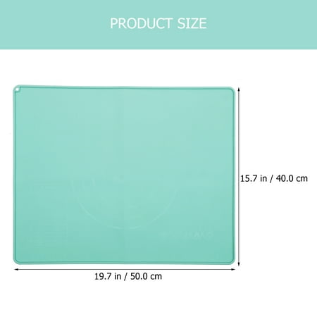

Kitchen Silicone Dough Kneading Mat Thickened Baking Mat Heat Insulation Pad