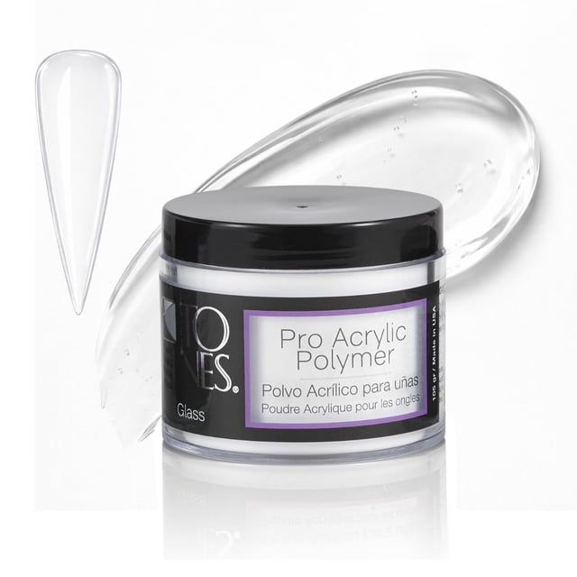 Polvo Acrílico para Uñas TONES Pro Glass (Transparente) 100 ml