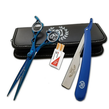 2pc Stainless Steel Hair Cuting+Thinning Scissors Barber Shears Hairdressing (The Best Hairdressing Scissors)