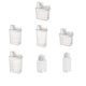thumbnail image 3 of Moyic Caja de almacenamiento de alimentos de gran capacidad para el hogar, transparente, a prueba de humedad, organizador de granos de café Juegos de accesorios de baño 1800ml Tipo 1, 3 of 6