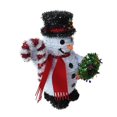 thumbnail image 2 of Christmas tinsel snowman table top, 2 of 6