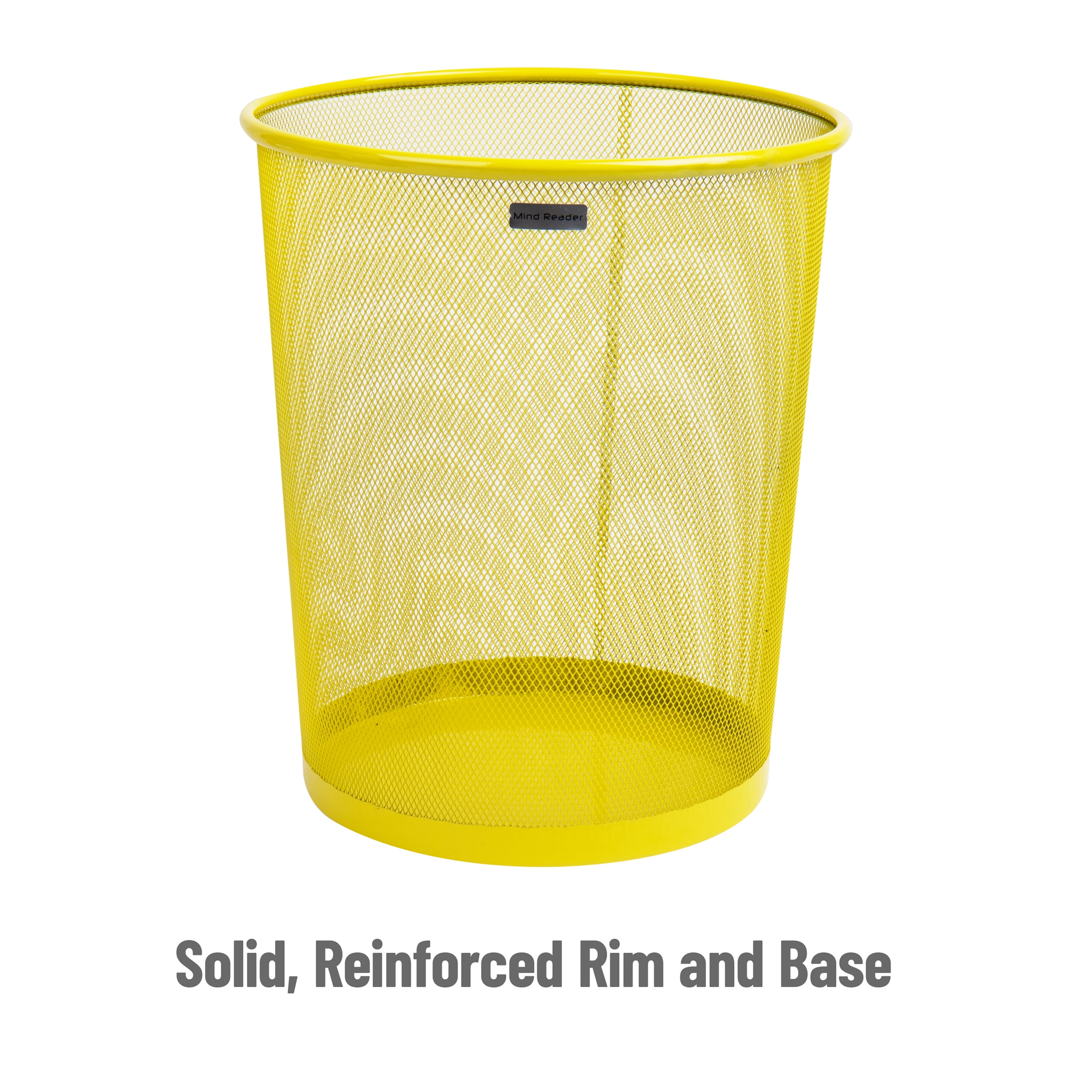 OFFSCH Portable Trash Can Cleaning Buckets for Household Use  Retro Trash Can Square Trash Can Decorative Trash Can Basketball Trash Can  Yellow Trash Can Plastic Rattan Wastebasket Office : Industrial 