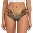 thumbnail image 1 of Fotbe Golden Horned White Dragon Calzones Estampados para Mujer – Ropa Interior de Algodón, Cómoda, Suave y Elástica-XX-Large, 1 of 6
