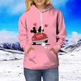 thumbnail image 1 of Disney Couple Set Minnie Mouse Women's Clothing Women's Fashion Top Printed Hoodie Women's Mickey Hoodie Children's SweatshirtKids-110 Gao Jinjia LED, 1 of 2