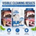 thumbnail image 6 of Pet Oral Tartar Remover Spray, Pet Oral Tartar Remover Foaming Tartar, Freshens Breath & Supports Healthy Gums, Teeth Cleaning Foam for Dogs & Cats, 6 of 9