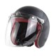 thumbnail image 4 of Open Face Helmet Visor Motorcycle Helmet Bubble Lens 3-Snap Bubble Wind Visor, 4 of 5