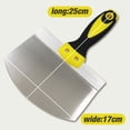 thumbnail image 4 of 2pc Arc Shaped Spackler Tool Curved With Comfortable Grip For Applying Plaster Cement Scrapers Spackle, 4 of 9
