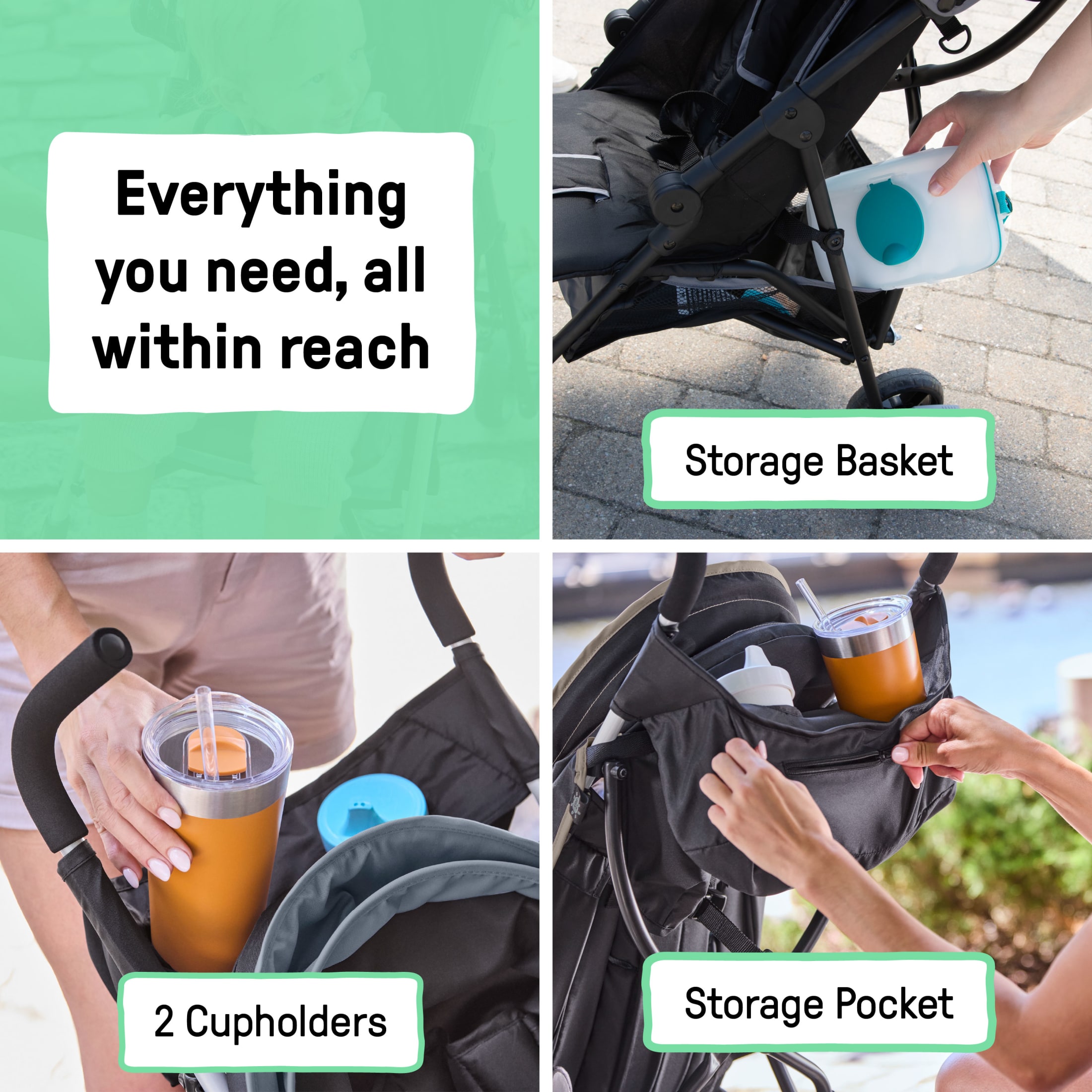 Ingenuity 3D Mini Convenience Lightweight Umbrella Stroller photo 5