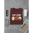 thumbnail image 3 of Stay Home Corgi And Coffee T-Shirt Men -Image by Shutterstock, Male Small, 3 of 4