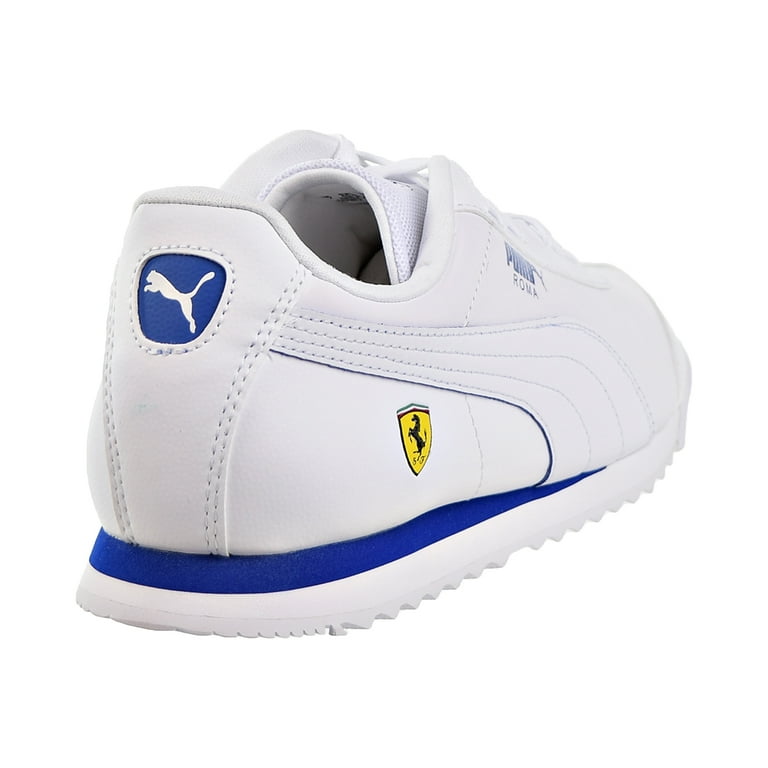 chi-sanman  Puma SF Roma Ferrari Mens Shoes White/Galaxy Blue 306083-11
