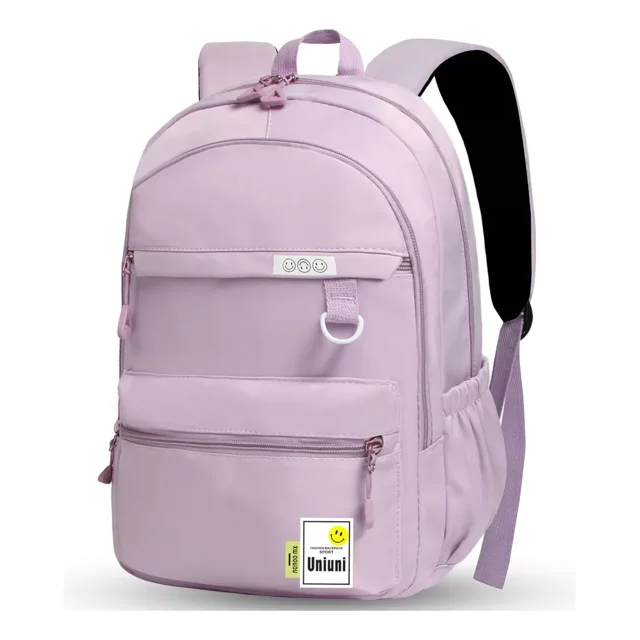 Mochila Escolar Viaje Bolsa Para Laptop Antirrobo Uniuni SC-S707 Morado 30 L
