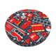 thumbnail image 1 of Balery Fire Sign Fundas de asiento para taburete de bar redondo de tela de terciopelo ajustables que protegen de arañazos y manchas para sillas de 14 a 17 pulgadas.-14 inch, 1 of 7