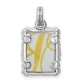 thumbnail image 3 of Sterling Silver Photo Pendant Necklace for Women with Ornate Scroll Border, Memory Keepsake Locket, Vintage Style Family Tribute Memorial Jewelry Charm, 3 of 6