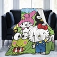 thumbnail image 6 of Hello Kitty Blanket, Super Soft Throw Blanket, Cozy Flannel Blankets For Boys Girls, Warm Blankets For Couch Sofa Bed, 50"X40", 6 of 9