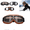 D, variant on Vintage Motorcycle Goggles Fits Over Glasses,Retro Aviator Pilot Soft Padded,Anti Fog Windproof Riding Glasses with Strap