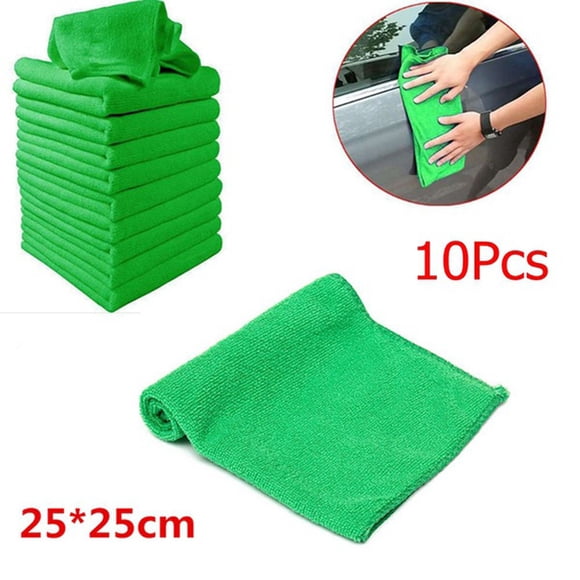 NARABB 10Pcs New Cloths Cleaning Duster Microfiber Car Wash Towel Detailing