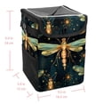 thumbnail image 5 of Fireflies Mini Trash Can Car Garbage Can Trash Can for Car - Foldable, with Lid, Leak-Proof, Hanging Storage Bag, 5 of 6