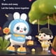 thumbnail image 1 of Bunny Dolls with Light 48 Musics Cartoon Rabbit Toys El mejor regalo para niños Niños Sywqhk libre de BPA, 1 of 3