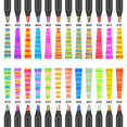 thumbnail image 2 of Lápices de colores Yangmei 24 colores arcoíris para arte, 2 of 7