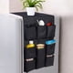 thumbnail image 2 of Organizador de refrigerador doble para dormitorio y oficina: artículos esenciales para dormitorios universitarios para estudiantes universitarios, niños y niñas - Bolsillos para cubiertos, 2 of 5