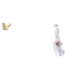 thumbnail image 1 of Figura de pájaros,Figura de pájaro dorado,decoración del hogar,estatua de animal,Figura de escritorio,Estatua de niña linda de escritorio,adorno nórdico moderno,Figura de niña para, 1 of 8