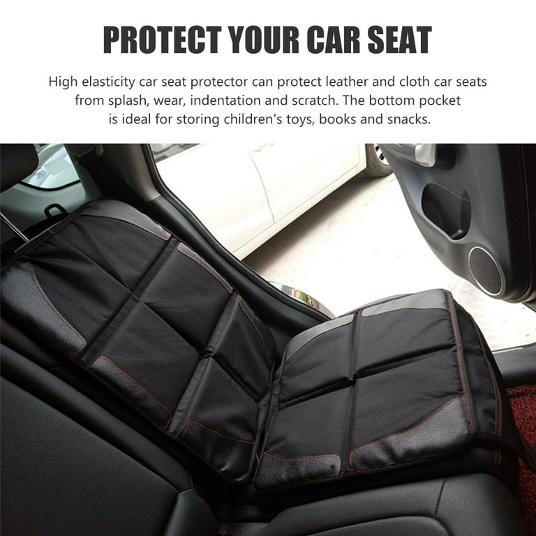 Child Car Seat Protector protects and covers fabric and leather