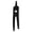 Black, variant on 1Pc Nude Adjustable Knee Brace, Discreet Compression Open Patella Knee Support with Straps, One Size Soft Joint Wrap for Walking