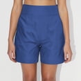 thumbnail image 2 of WILLBEST Pantalones Cortos Casuales de Verano para Mujer, Cintura Elástica, Entrepierna de 18 Cm, Cómodos Conjuntos de Playa con Bolsillos Prácticos para Uso Diario. Grande, 2 of 5
