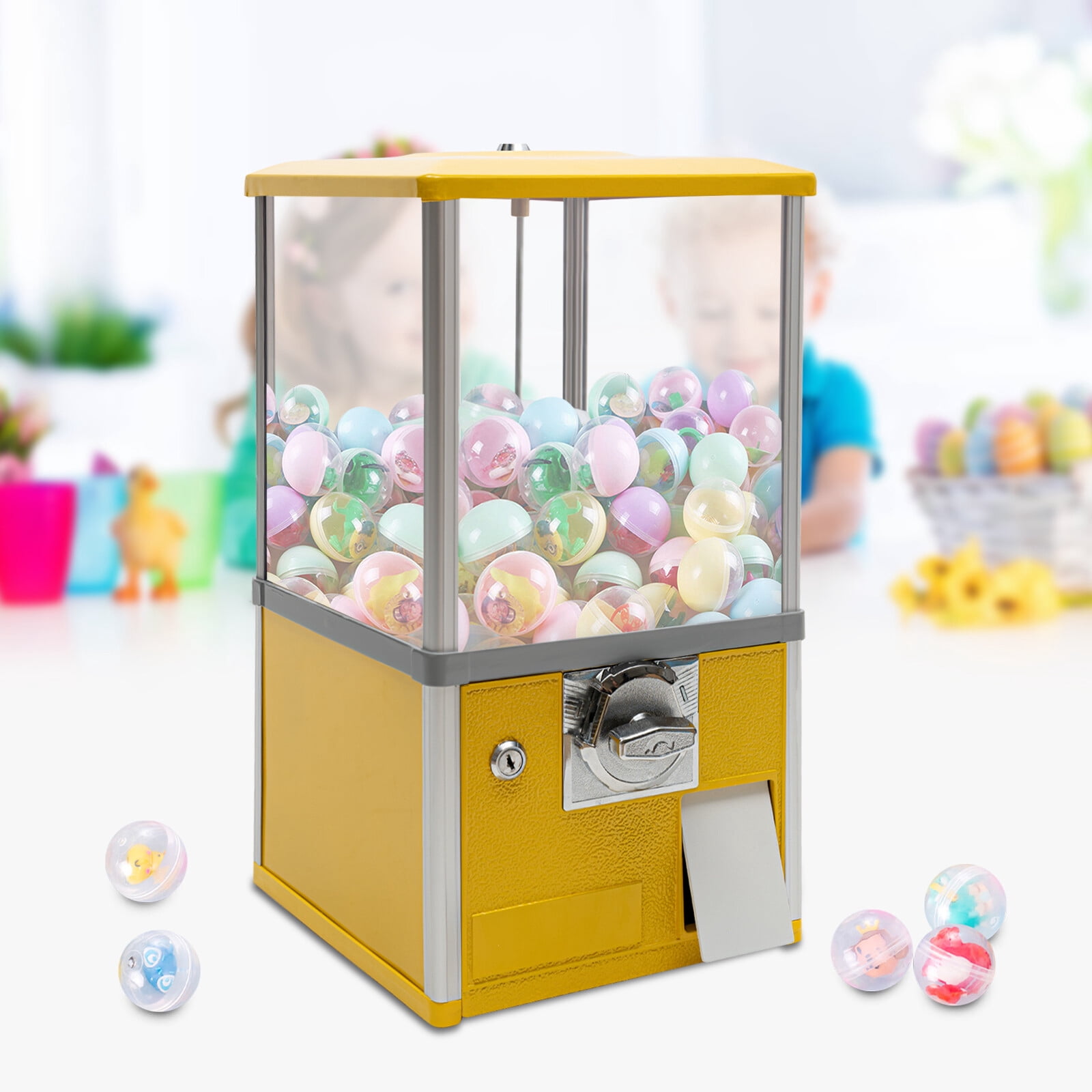 Vending Machine 3-5.5cm Kid's Toys Candy Bulk Gumball Machine fit Retail Store